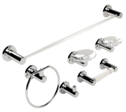 CONJUNTO 6 PIEZAS BAÑO VAS